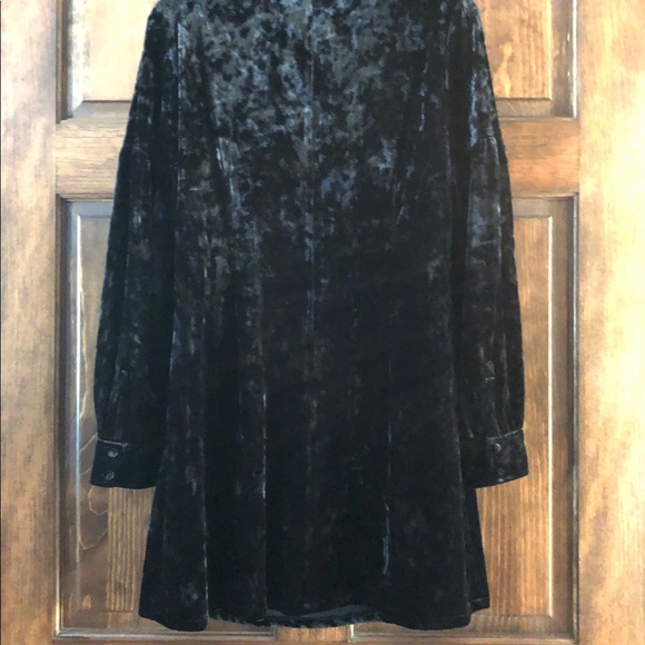 🥳B-DAY SALE❤️NWT DEREK LAM 10 Crosby Holiday Velvet Dress - Picture 6 of 13